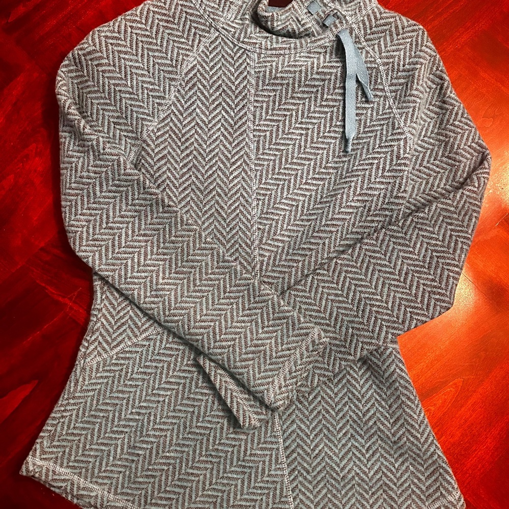 Prana Mock Neck Wool Sweater - New Without Tag